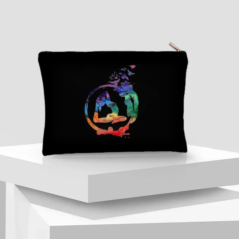 I Love Gymnastics Zipper Pouch - Beauty Makeup Women 评论和价格