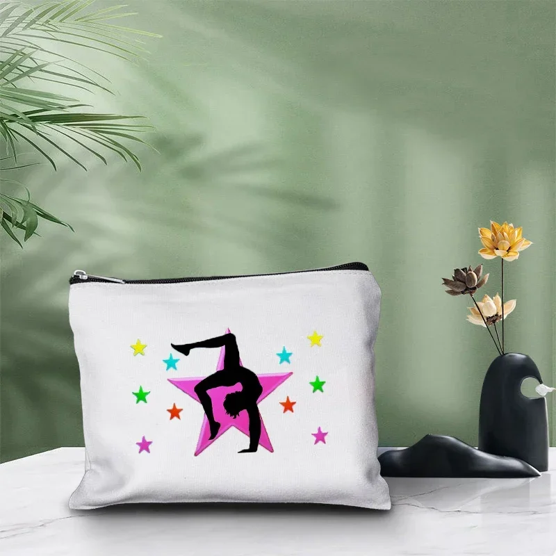 I Love Gymnastics Zipper Pouch - Beauty Makeup Women 评论和价格