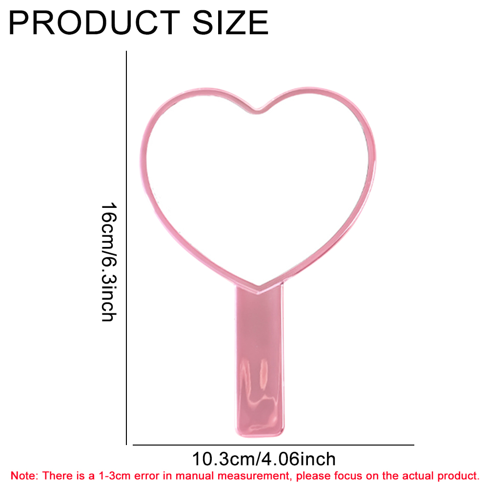 1pc Handheld Makeup Mirror Ele - Beauty Makeup Women 评论和价格